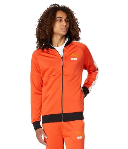PUMA T7 Forward History Track Jacket Fall Foliage 2XL at Amazon